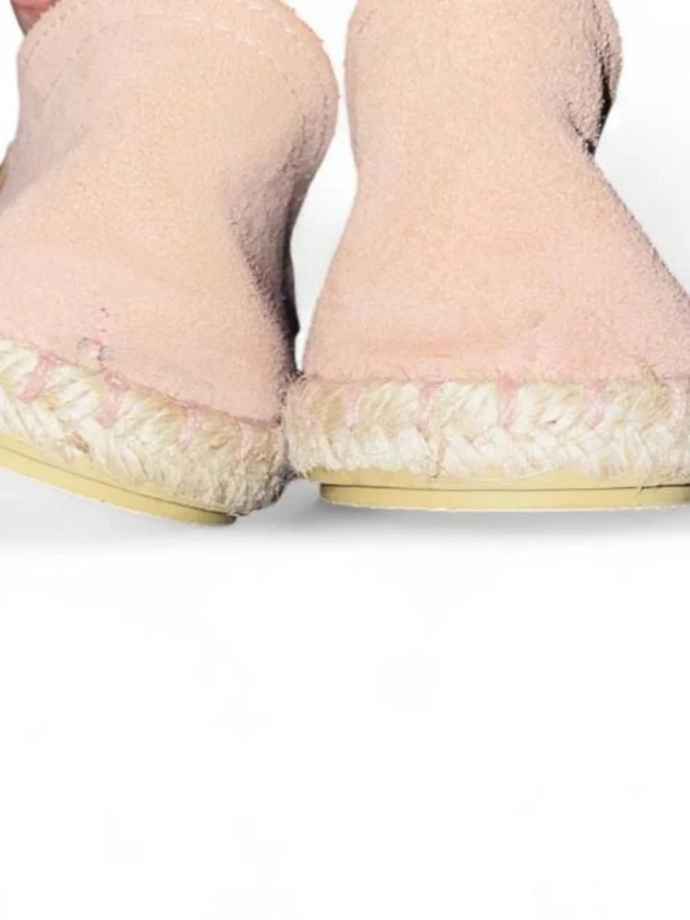 NWOB Verbenas Spain Dusty Pink Suede Espadrille Flats 39 (Women’s 8.5/9)